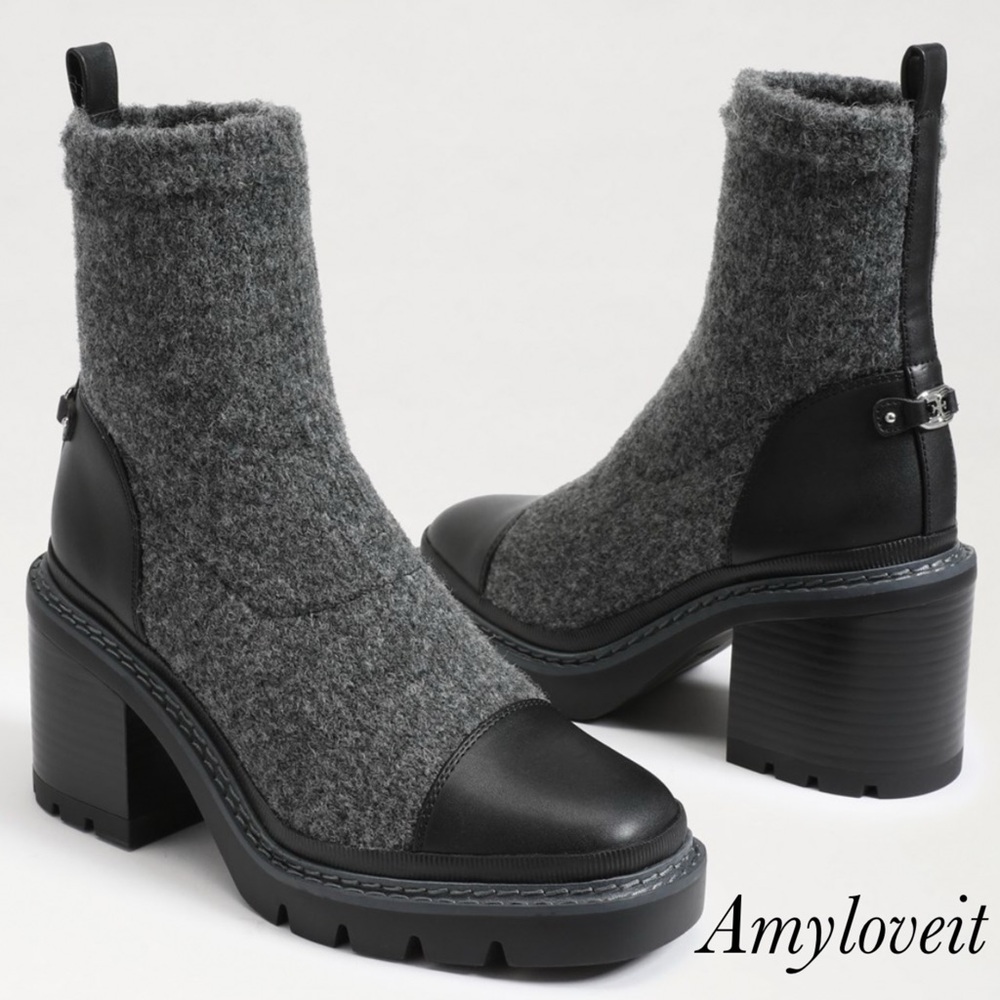 New Sam Edelman Rozanna Knit Bootie